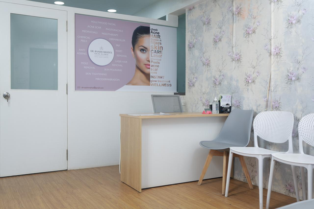 Reception and waiting area